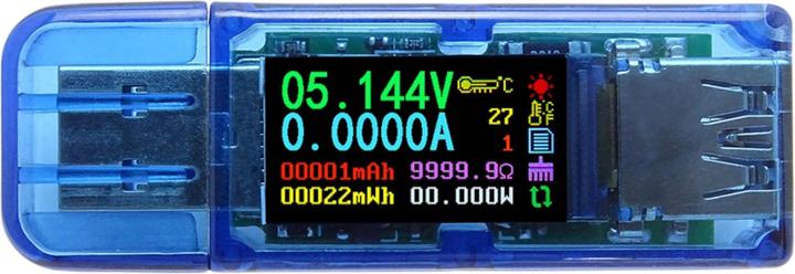 Actual product image RD Tech AT35 USB 3.0 tester measuring device with capacitance measurement
