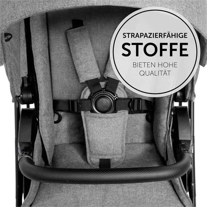 Produktbild Hauck Vision X Set Silver Melange Grey