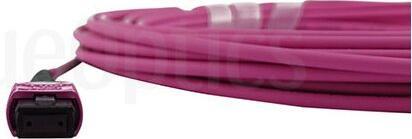 Actual product image CBO Fibre optic MPO/4xLC breakout cable OM4 10 metres