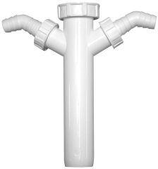 Image du produit Magni Sanitop-Wingenroth Tube de réglage pour siphon d'évier, avec deux coudes 45, type 1 1/2 " x 40