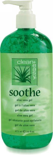 Clean + Easy Aloe Vera Gel 'soothe' gross 473 ml (Körpergel, 473 ml)
