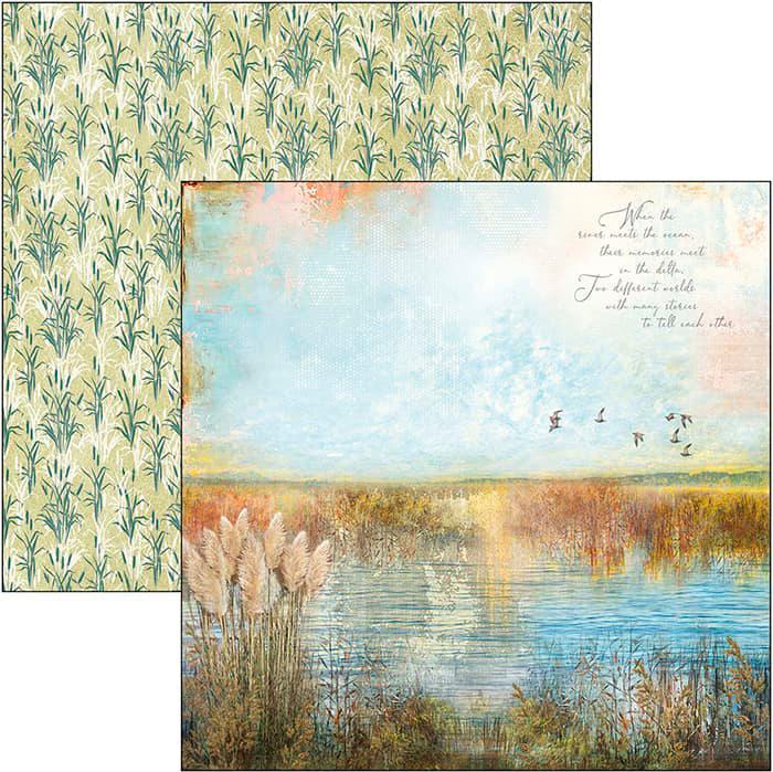 Immagine prodotto Ciao Bella Carta scrapbook "delta", 12 fogli, 30,5 x 30,5 cm (190 g/m², 12 x)