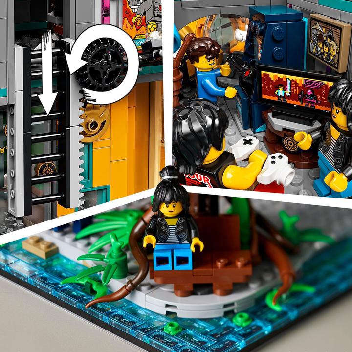 Produktbild LEGO Die Gärten von NINJAGO City (71741, LEGO Ninjago, LEGO Seltene Sets)