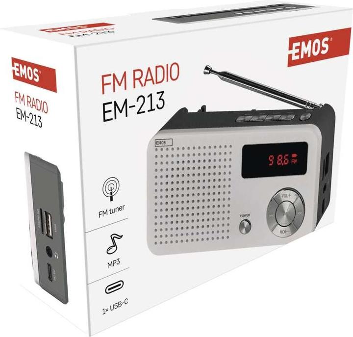 Produktbild Emos Radio mit MP3 EM-213 (FM)