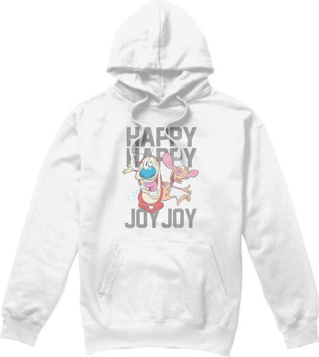 Ren & Stimpy Happy Happy Joy Joy Kapuzenpullover (L)