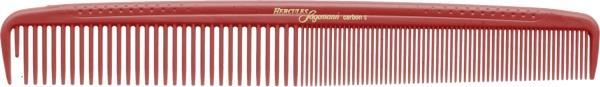 Hercules Sägemann Carbon Haarschneidekamm C4 mit Abteilzahn African Red