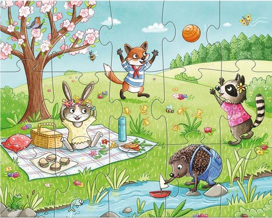 Actual product image Haba Seasons (15 pieces)