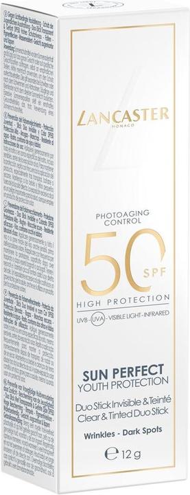 Actual product image Lancaster Clean Clear & Tinted Sun Protection Factor 50 (Sun stick, SPF 50, 121.30 ml, 47 g)