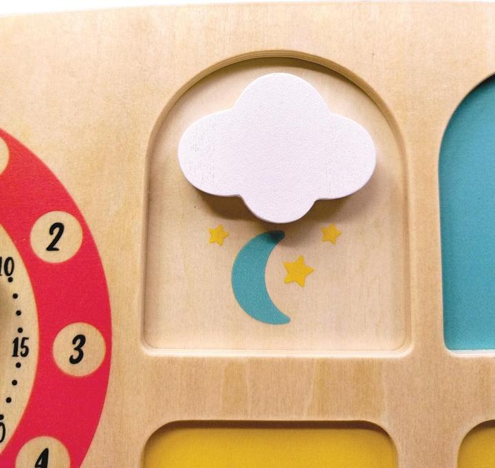 Immagine prodotto Svoora Orologio didattico Montessori in legno