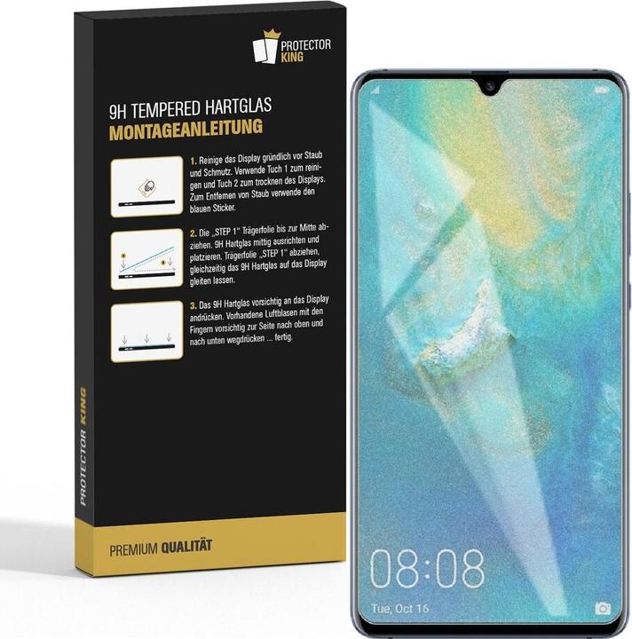 Produktbild Protectorking 2x Echtes Tempered 9H Panzerhartglas Matt Entspiegelt (2 Stück, Huawei Mate 20 X)