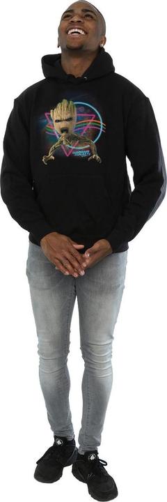 Produktbild Guardians Of The Galaxy Neon Groot Kapuzenpullover (XL)