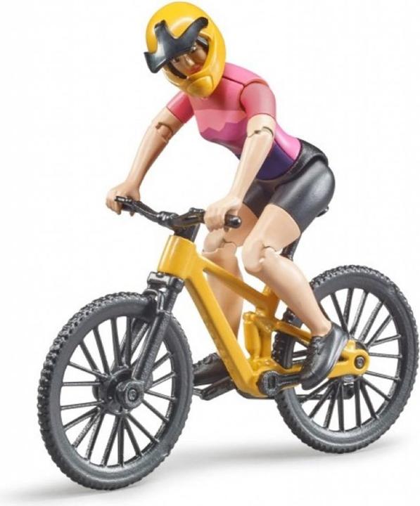 Image du produit Bruder 63111 bworld VTT avec cycliste