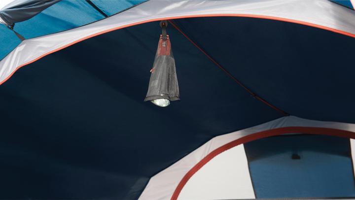 Actual product image Easy Camp Vega 300 Compact 3 Person(s) Blue, White Dome / Igloo Tent (Tunnel tent, 3.46 kg, 3 persons)
