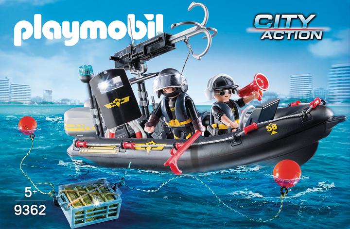 Produktbild Playmobil SEK-Schlauchboot (9362)