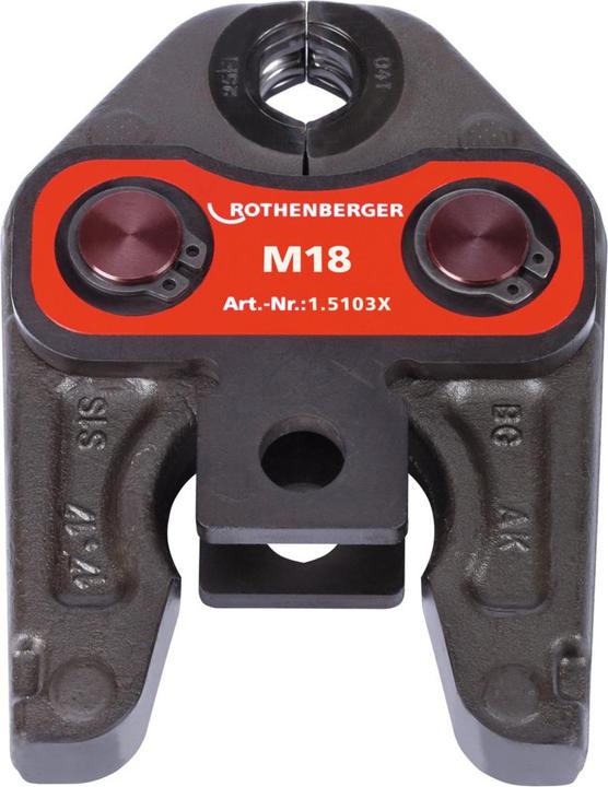 Produktbild Rothenberger Pressbacke Standard. M18 015103X 015103X (145 mm)