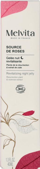 Actual product image Melvita Source de Roses Revitalising Night Gel (40 ml, Night cream)