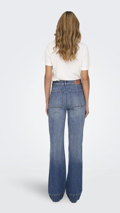 Actual product image Only ONLJUICY Hohe Taille Weiter Beinschnitt Jeans Jeans mit weitem Bein (W27/L32)
