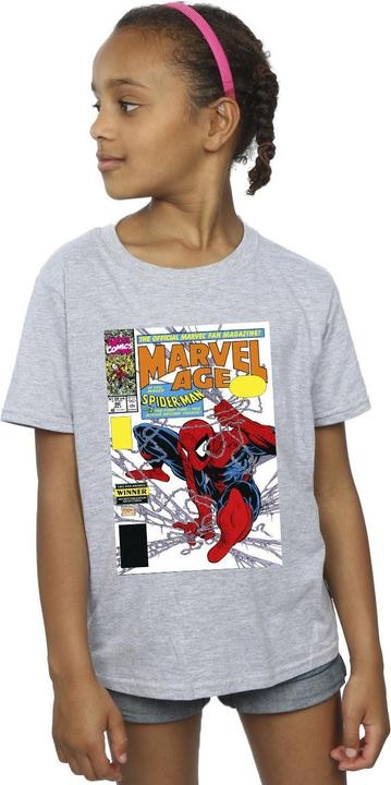 Produktbild SpiderMan Age Comic Cover TShirt Mädchen (116)