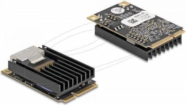Produktbild Delock Mini PCIe I/O PCIe full size 2 x SFP Gigabit LAN (Mini PCI Express)