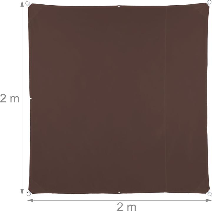Produktbild Relaxdays Sonnensegel (200 x 200 x 0.5 cm)