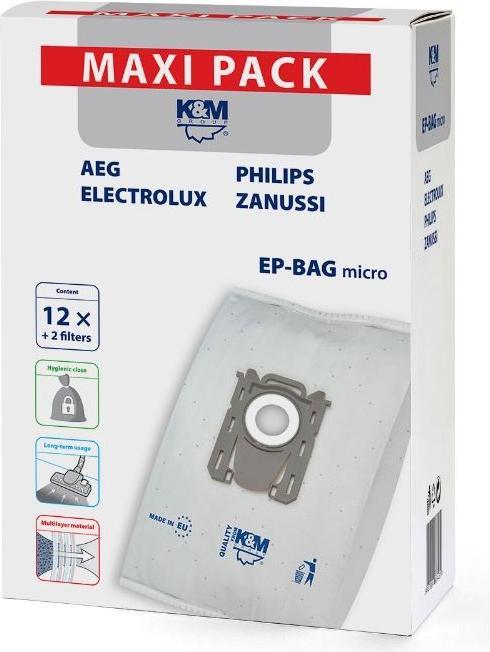 Produktbild K & M Staubsaugerbeutel (4 x)