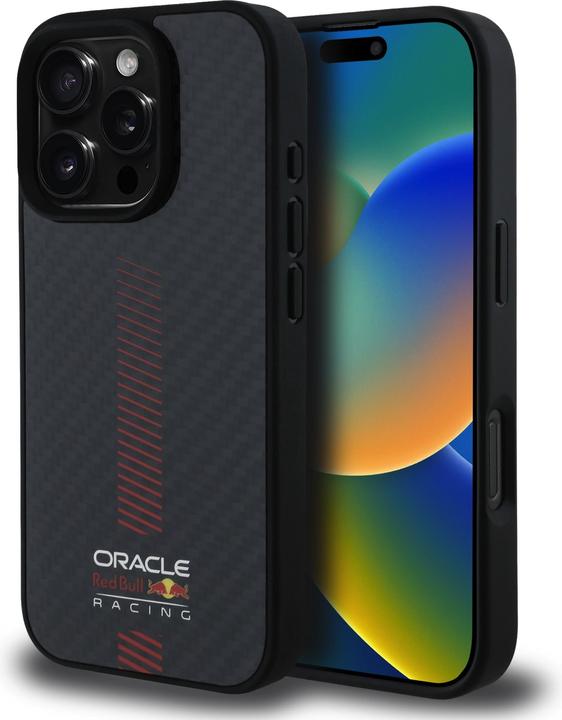 Produktbild Red Bull Hülle Carbon Powerbar MagSafe (Apple iPhone 16 Pro Max)