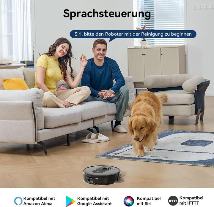 Actual product image Proscenic Q8 (Vacuum mopping robot)
