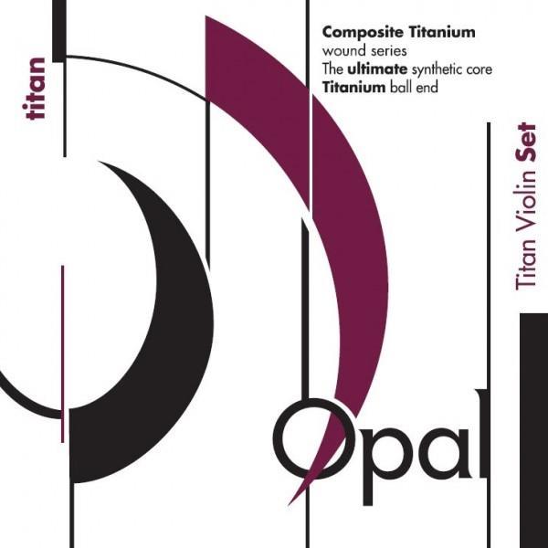 Actual product image Opal Titanium violin 4/4 set (4 x, violin)