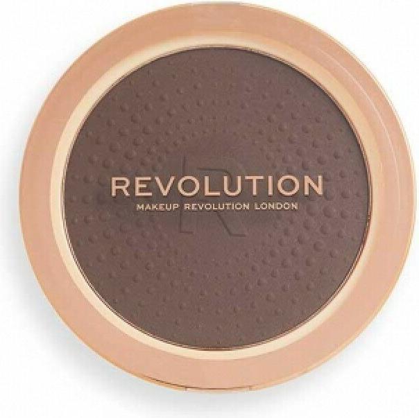 Actual product image Makeup Revolution Face Mega Bronzer 04 Dark 15 Gr (04 Dark, Bronzer, 15 g)
