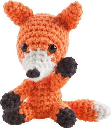 Produktbild Folia Mini Häkelset Fuchs