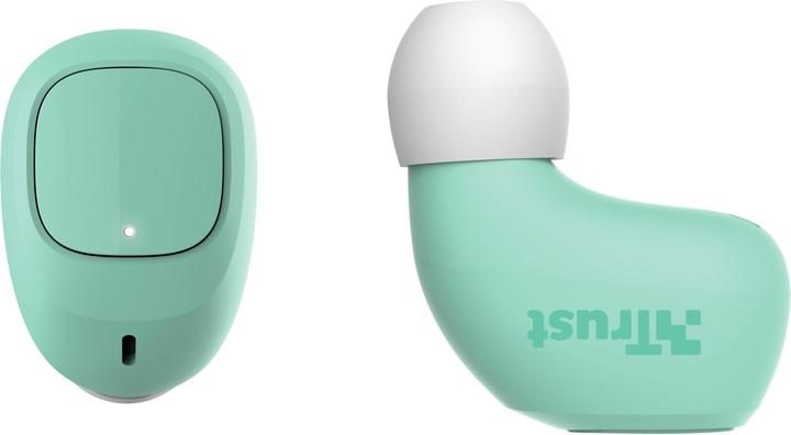 Produktbild Trust Nika Compact Blueth Earphones Mint (ANC, 8 h, Kabellos)