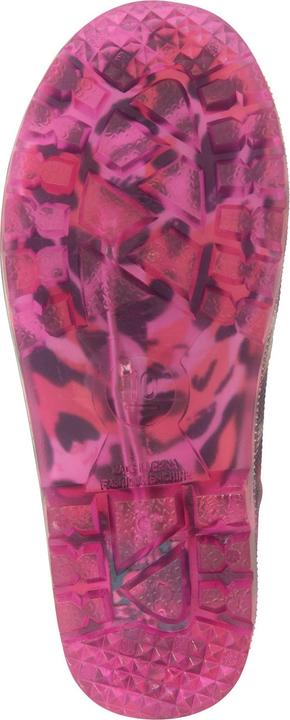 Actual product image Mountain Warehouse Childrens/Kids Splashed Leopard Print Flashing Lights Wellington Boots (34)