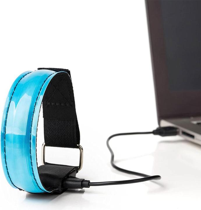 Actual product image Stride Aufladbares USB Leuchtarmband für Kinder / Erwachsene zum Sport