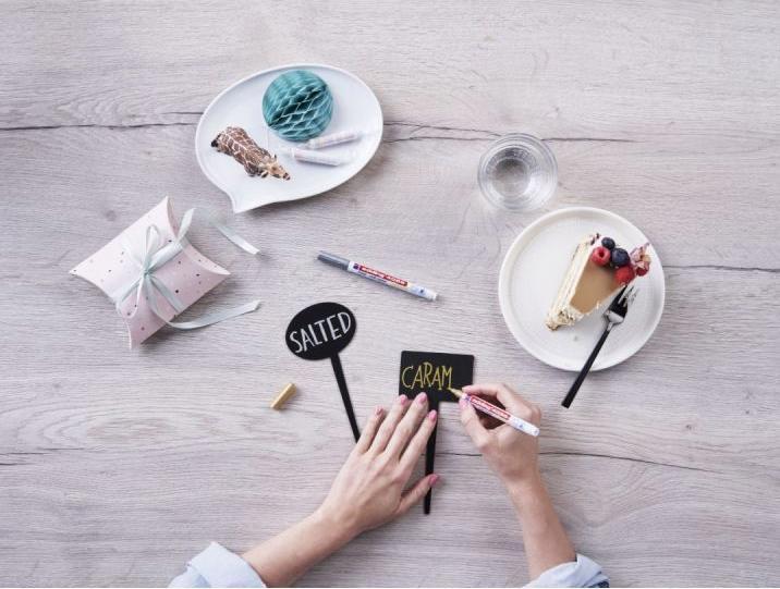 Produktbild Edding 4085 - Chalk Marker (Violett, Hellviolett, 1 mm, 1 x)