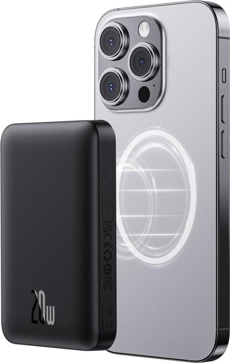 Actual product image Baseus Magnetic Mini Air Powerbank (10000 mAh, 20 W, 37 Wh)