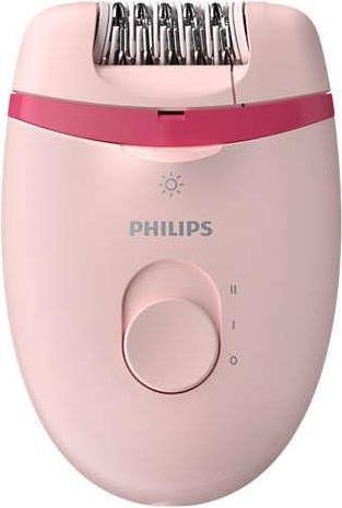 Philips Épilateur compact à fil BRE285/00 Satinelle Essential Baltas/Rožinė, à fil