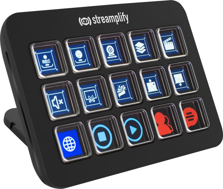 Streamplify Controller di flusso STREAMING DECK ONE - nero