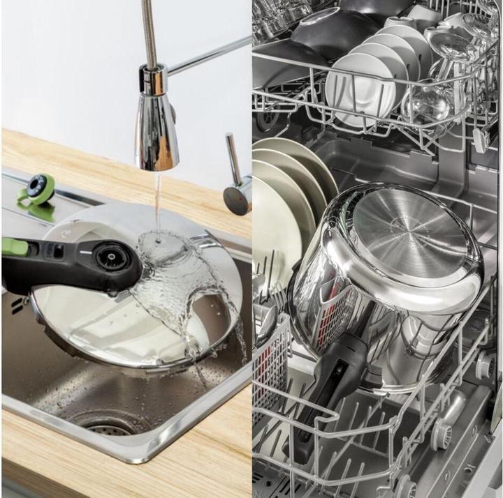 Produktbild Tefal Secure Trendy Schnellkochtopf (Dampfkochtopf, Edelstahl)