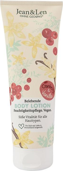 Immagine prodotto Jean & Len Jean&Len kehakreem jõhvikas ja vanilje 250 ml (Crema corpo, 250 ml)