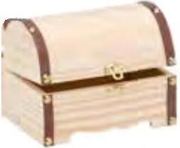 Actual product image Glorex Treasure chest