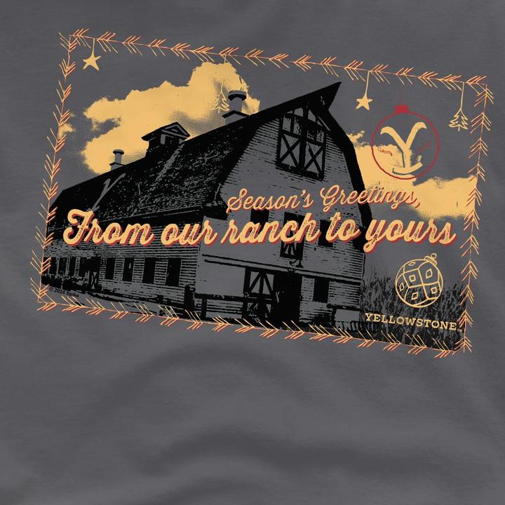 Produktbild Yellowstone Seasons Greetings From The TShirt weihnachtliches Design (4XL)