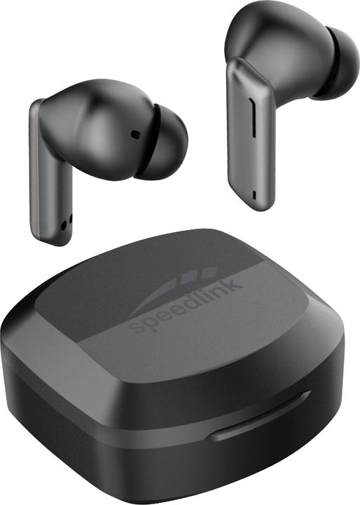 Produktbild Speedlink VIVAS True Wireless In-Ear Kopfhörer, grau In-Ear Kopfhörer, schwarz (12 h, Kabellos)