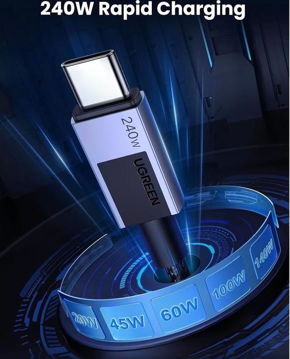 Actual product image Ugreen USB C — USB C (2 m, USB 2.0)