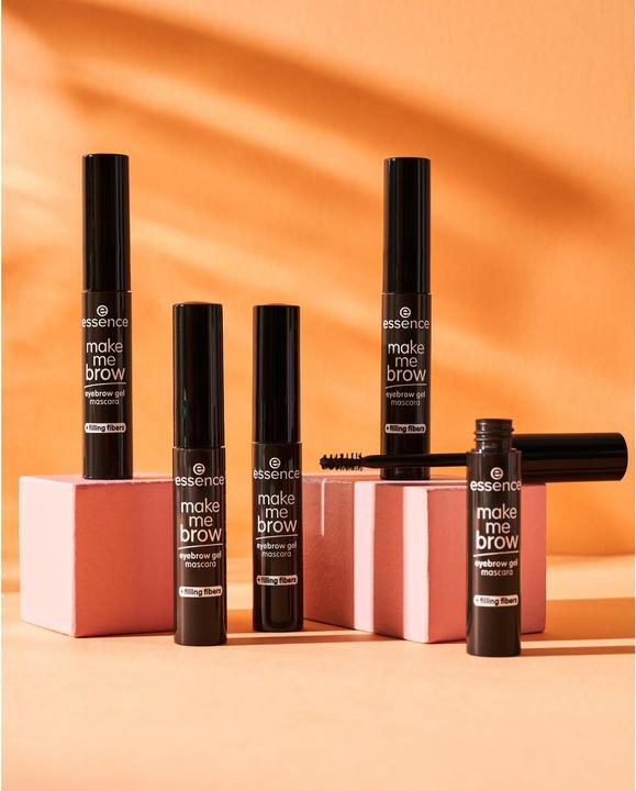 Immagine prodotto essence Make Me Brow gel mascara per sopracciglia 06 Ebony Brows (Sopracciglia d'ebano)
