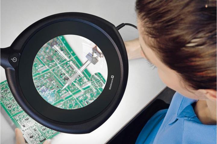 Image du produit Waldmann Lampe loupe Tevisio RLLQ 48/2 AR, ESD, saillie totale 784 mm