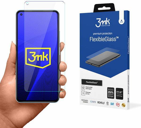 Actual product image 3MK FlexibleGlass screen protector, display film (1 Piece, Xiaomi Mi 11 Lite 5G)