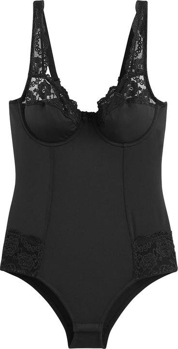 Produktbild La Redoute Collections Body aus Mikrofaser mit Spitzendetails (85 B)
