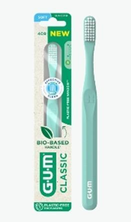 Actual product image GUM SUNSTAR CLASSIC Zahnbürste compact soft 4 reihig (Soft, 1 x)