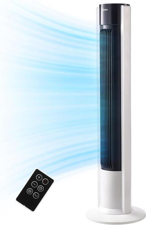 Actual product image Midea Turmventilator mit Fernbedienung und Timer (45 dB)