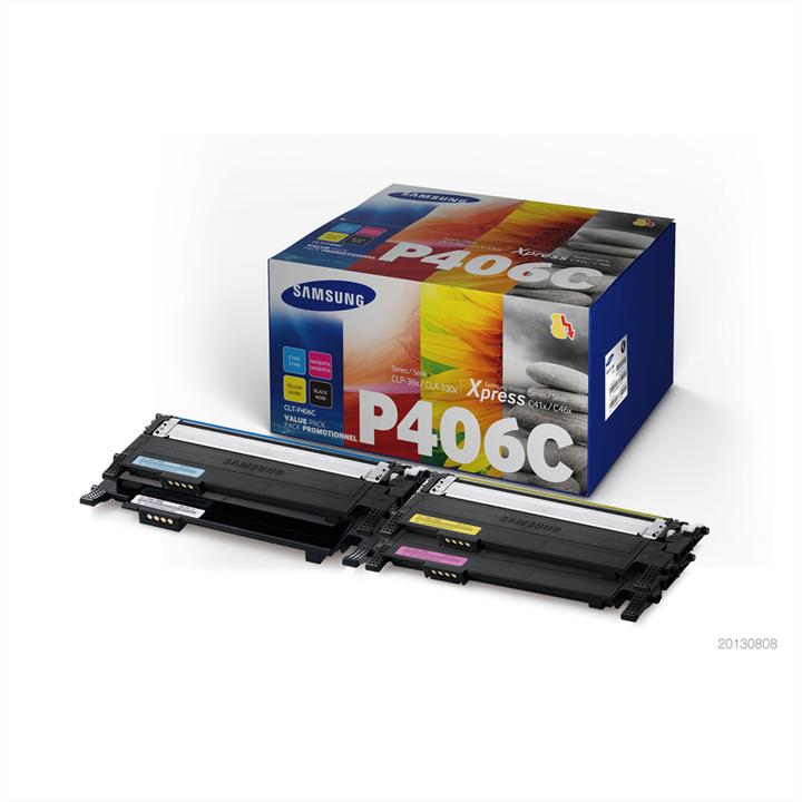 Produktbild Samsung CLT-P406C RainbowKit (M, BK, Y, C)